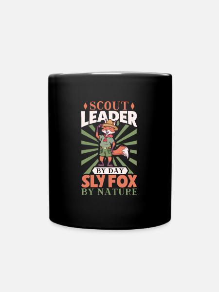 Fox - Professeur scout - Mug uni - noir