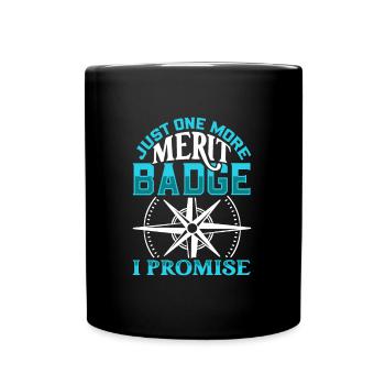 Boy Scout Badge - Boy Scout - Full Colour Mug - black - Front