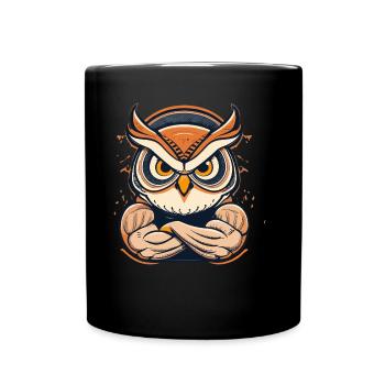 Bodybuilding Bodybuilder Lustig Geschenk - Tasse einfarbig - Schwarz - Vorne
