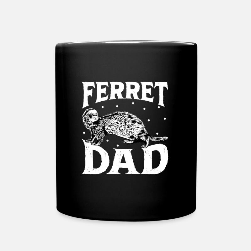 Propriétaire de furet - père furet - Mug uni - noir