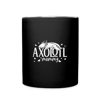 Axolotl Owner - Axolotl Mama - Full Colour Mug - black - Front