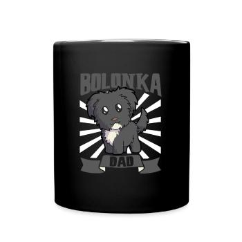 Bolonka Dad - Bolonka Zwetna - Tasse einfarbig - Schwarz - Vorne