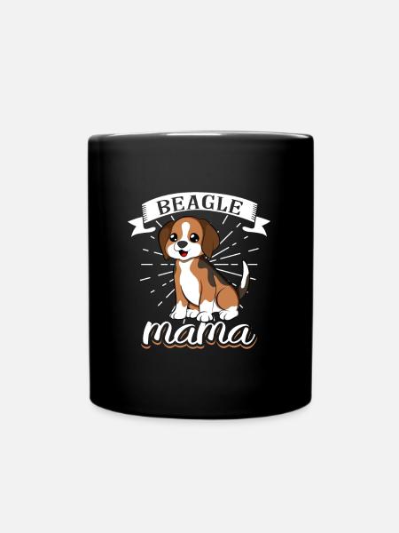 Beagle Mama - Beagle - Mug uni - noir