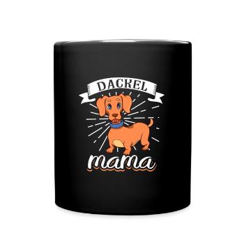 Dachshund Mom - Dachshund - Full Colour Mug - black - Front