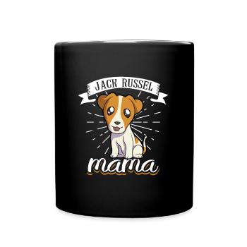 Jack Russel Mama - Jack Russel Terrier - Full Colour Mug - black - Front