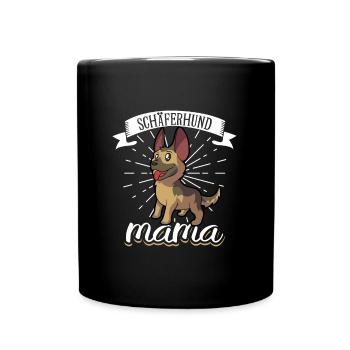 German Shepherd Mom - German Shepherd - Full Colour Mug - black - Front