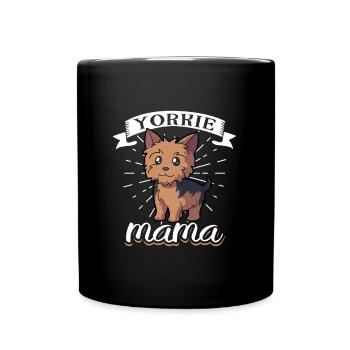 Yorkie Mama - Yorkshire Terrier - Mug uni - noir - Devant