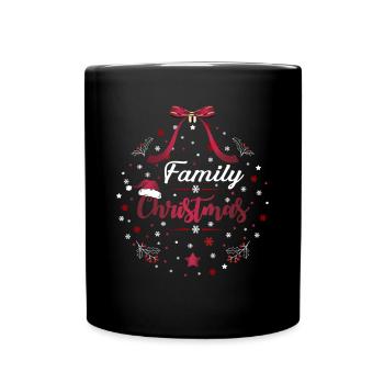 Bal de sapin de Noël Noël en - Mug uni - noir - Devant
