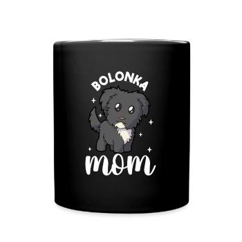 Bolonka Mom - Bolonka Zwetna - Tasse einfarbig - Schwarz - Vorne