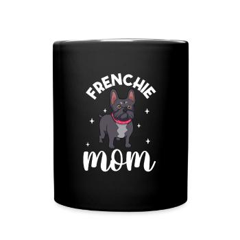 Frenchie Mom - Bouledogue français - Mug uni - noir - Devant