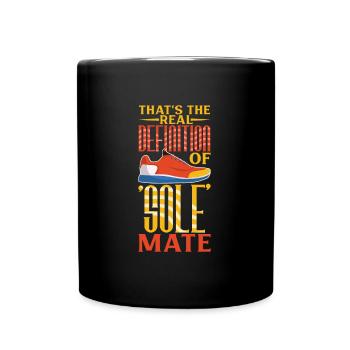Shoes Are Soulmates - Shoe Collection - Full Colour Mug - black - Front