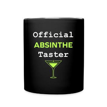 Offizielle Absinth-Verkostung - Tasse einfarbig - Schwarz - Vorne