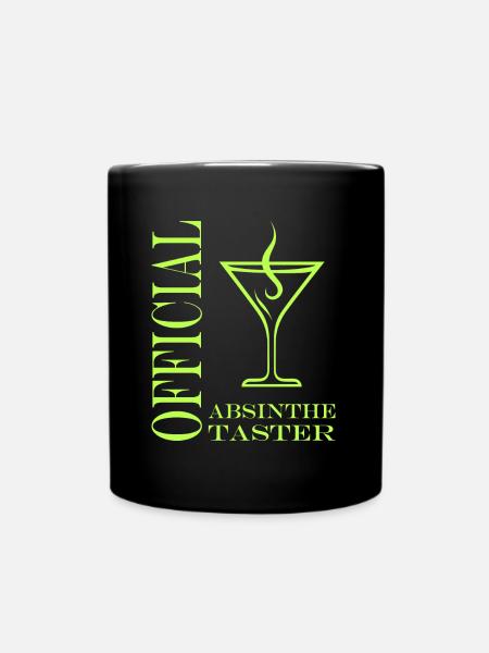 Offizielle Absinth-Verkostung - Tasse einfarbig - Schwarz