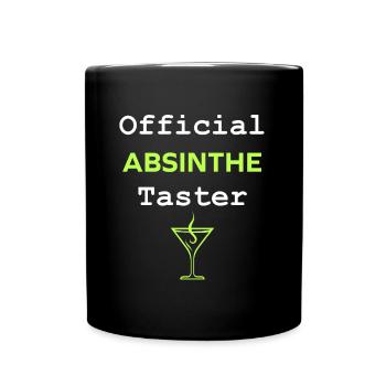 Offizielle Absinth-Verkostung - Tasse einfarbig - Schwarz - Vorne