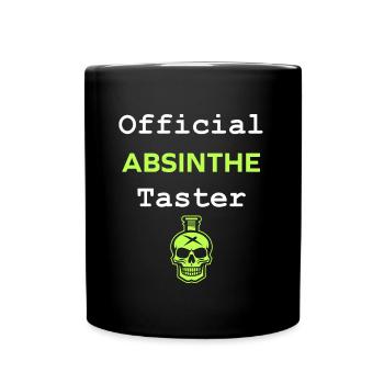 Offizielle Absinth-Verkostung - Tasse einfarbig - Schwarz - Vorne