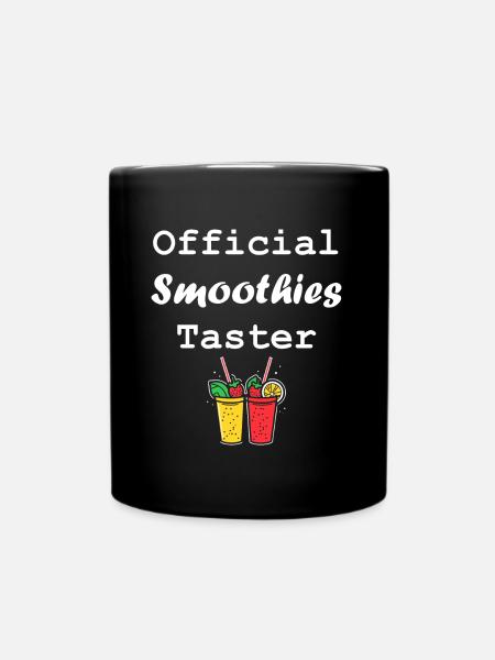 Schnupper-Smoothie - Tasse einfarbig - Schwarz