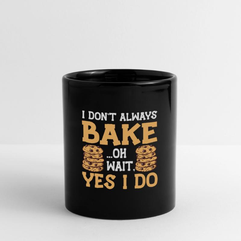 Biscuits Baking Christmas Cookie Baker Full Colour Mug