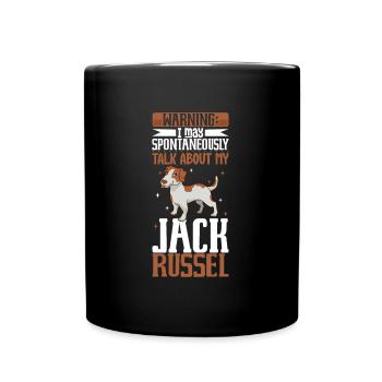 Jack Russel Terrier Lover - Full Colour Mug - black - Front