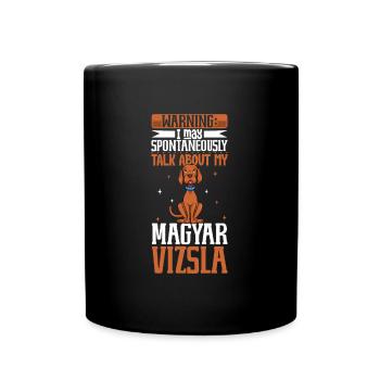 Magyar Vizsla Lovers - Full Colour Mug - black - Front