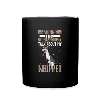 Whippet Lover - Full Colour Mug - black - Front