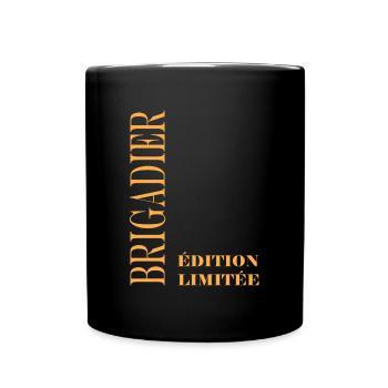 brigadier - Mug uni - noir - Devant