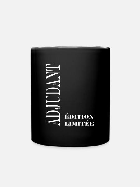 adjudant - Mug uni - noir