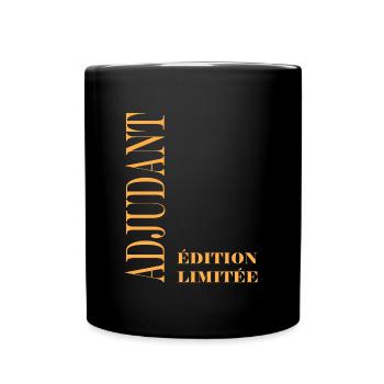 adjudant - Mug uni - noir - Devant