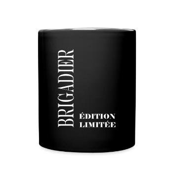 brigadier - Mug uni - noir - Devant