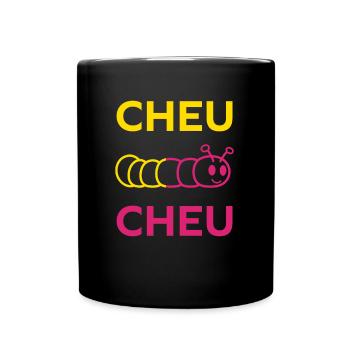 cheu cheu - Mug uni - noir - Devant
