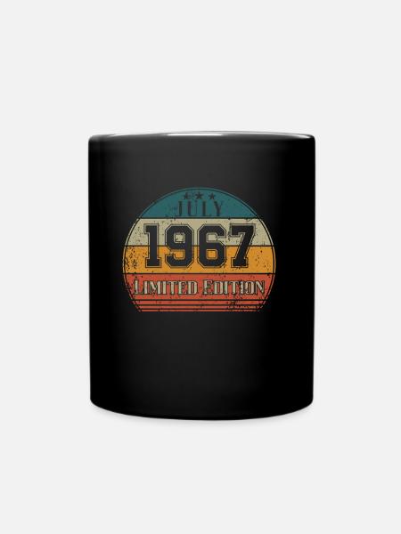 Anniversaire - Edition Limitée Juillet 1967 - Mug uni - noir