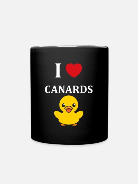 Petit canard - Mug uni - noir