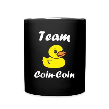 Petit canard - Mug uni - noir - Devant