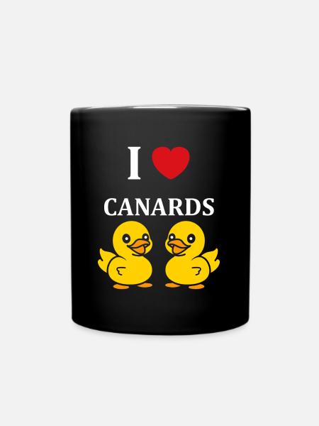 Petit canard - Mug uni - noir