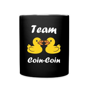 Petit canard - Mug uni - noir - Devant