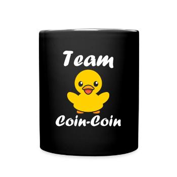 Petit canard - Mug uni - noir - Devant