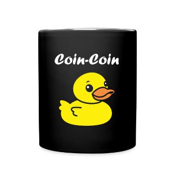 Petit canard - Mug uni - noir - Devant