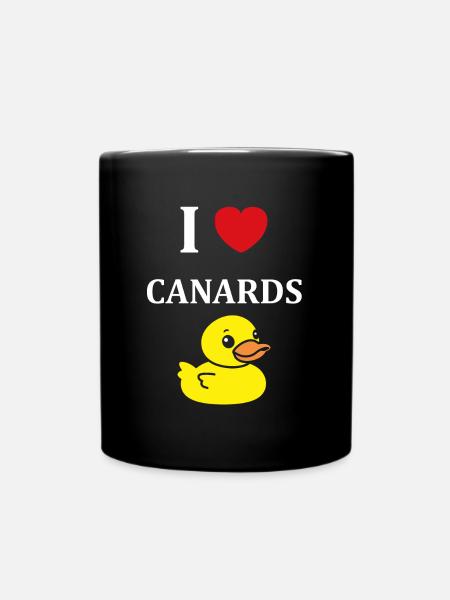 Petit canard - Mug uni - noir