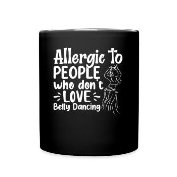 Citations de danse salsa Danseur drôle Raqs sharqi Swing - Mug uni - noir - Devant