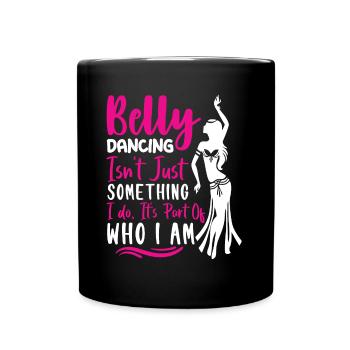 Citations de danse drôles Danseur drôle Raqs sharqi Swing - Mug uni - noir - Devant