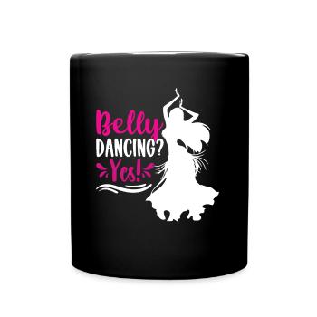 Funny Dance Quotes Funny Dancer Raqs sharqi Swing - Full Colour Mug - black - Front