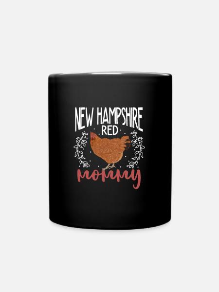 New Hampshire Mama - Tasse einfarbig - Schwarz