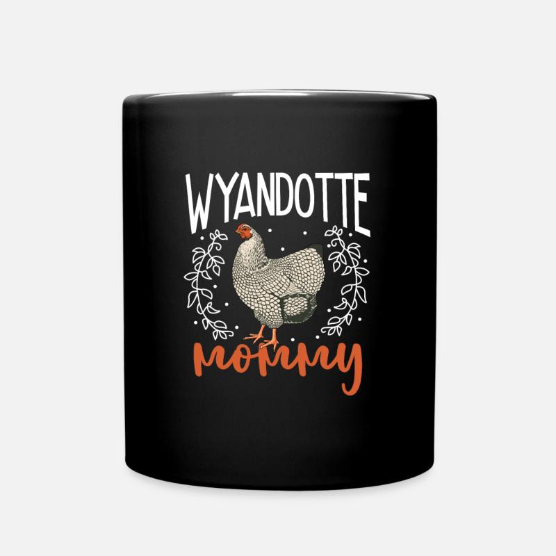 Wyandotte Mama - Tasse einfarbig - Schwarz