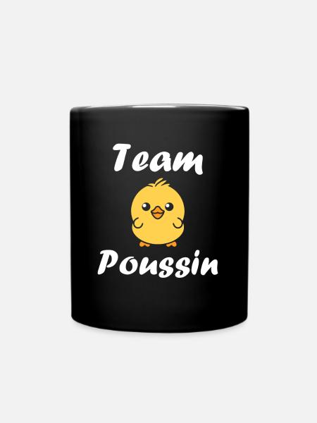Team poussin - Mug uni - noir
