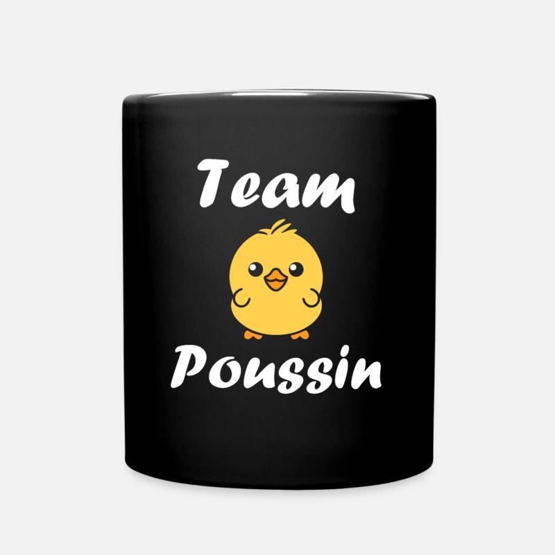 Team poussin - Mug uni - noir