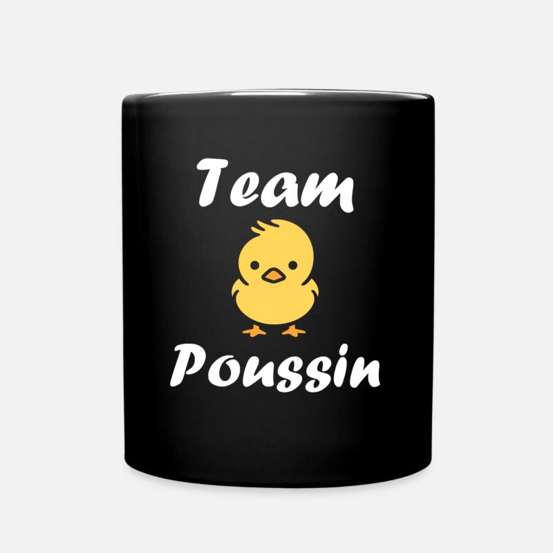 Team poussin - Mug uni - noir