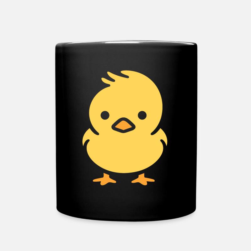 Petit poussin - Mug uni - noir