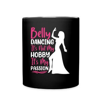 Dance Quotes Funny Dancer Raqs sharqi Swing - Full Colour Mug - black - Front