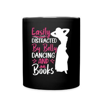 Dance Quotes Funny Dancer Raqs sharqi Swing - Full Colour Mug - black - Front