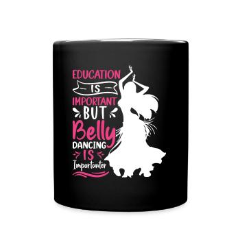 Funny Dance Quotes Funny Dancer Raqs sharqi Swing - Full Colour Mug - black - Front