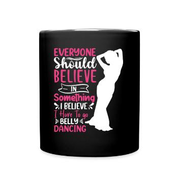 Citations de danse drôle Danseur drôle Raqs sharqi Swing - Mug uni - noir - Devant